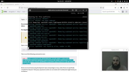 Migrating OpenSUSE leap/tumbleweed to slowroll