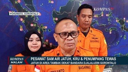 Begini Kronologi Jatuhnya Pesawat SAM Air di Gorontalo yang Tewaskan 4 Orang