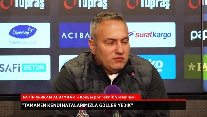 Fatih Serkan Albayrak'tan özeleştiri: Kendi hatalarımız