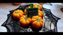 Best Halloween Recipe 2024/Pumpkin homemade cupcakes with orange