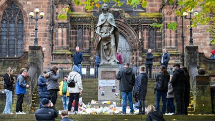 Heartbroken fans gather at vigil in Liam Payne's home town of Wolverhampton