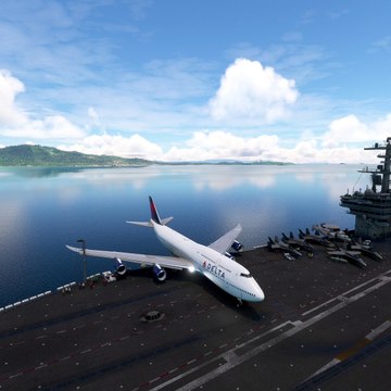 ¡Qué loco! Aerolínea Delta despega peligrosamente de portaaviones