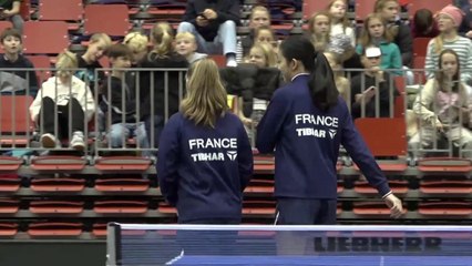 Le replay du 16e de la paire Hochart/Guo Zheng - Tennis de table - Championnats d'Europe