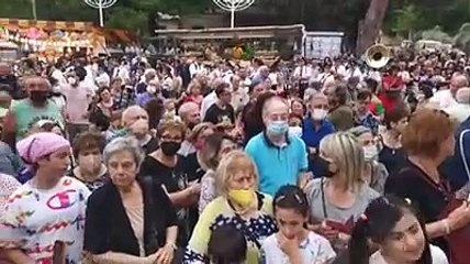 Pescara, la processione della Madonna dei Sette Dolori