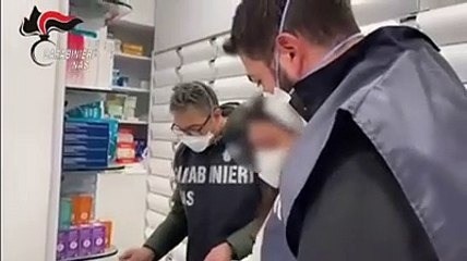Controlli a campione dei Nas nelle farmacie abruzzesi
