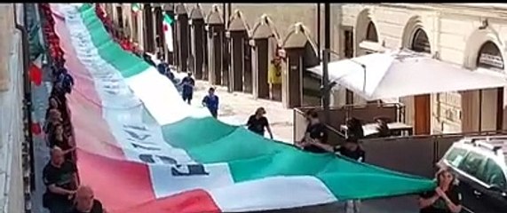 Alpiniadi, la fiaccola arriva a San Bernardino