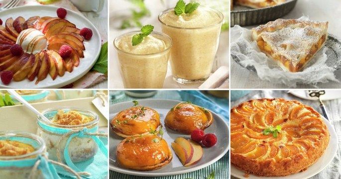 10 postres fáciles con melocotón - Cocina Fácil
