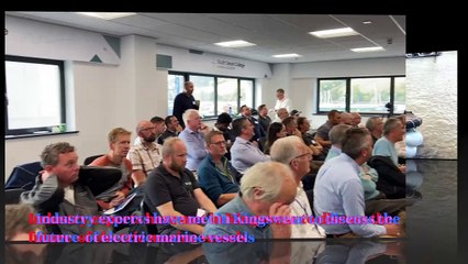 Electric marine vessel