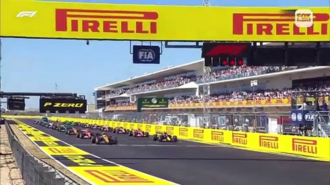 Fórmula 1: Así fue la impresionante largada de Charles Leclerc en Austin