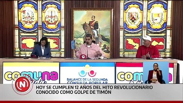 Venezuela conmemora 12 años del “Golpe de Timón” anunciado por el Comandante Hugo Chávez Frías