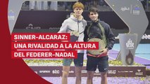 El gesto de Sinner a Alcaraz emulando a Federer con Nadal en Madrid 2009