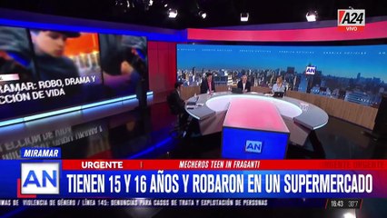 MECHEROS IN FRAGANTI EN MIRAMAR: TIENEN 15 Y 16 AÑOS