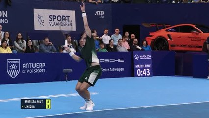 Anvers - Bautista-Agut bat Lehecka en finale !