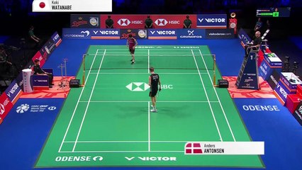 Le replay de la finale du simple messieurs - Badminton - Open du Danemark