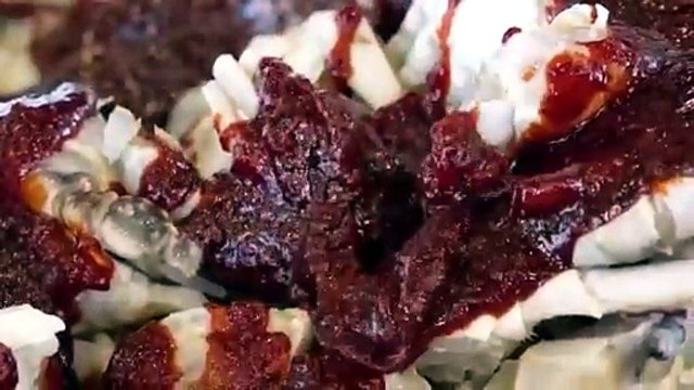 Seafood Black Bean Noodles Korean street food