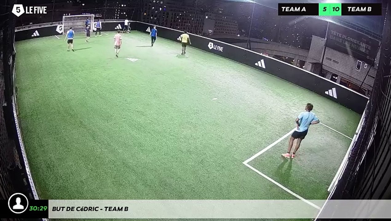 But de Cédric - Team B