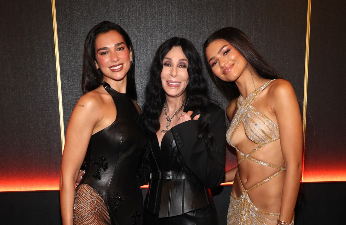 Zendaya and Dua Lipa were among the stars to pay tribute to Cher as she was inducted into the Rock and Roll Hall of Fame
