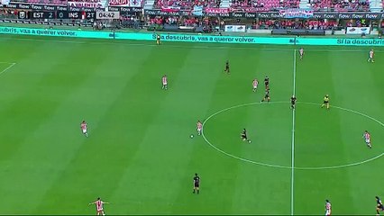 Estudiantes 3 vs Instituto 0 en el arranque del segundo tiempo