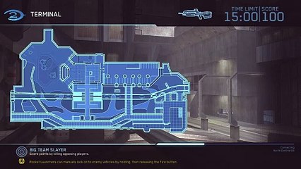 Halo 2 Classic Big Team - Big Team Slayer on Terminal Multiplayer Gameplay