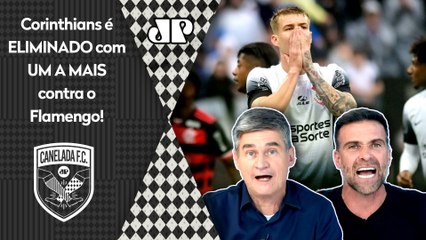 "NÃO DÁ! OLHA O NÍVEL desse Corinthians, cara! É TIME DE SÉRIE B! E o Flamengo..." DEBATE PEGA FOGO!
