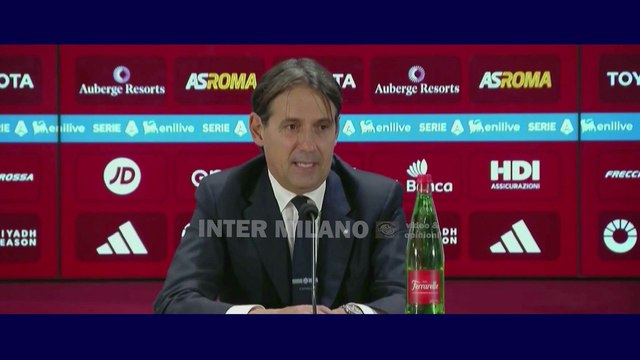 Roma-Inter 0-1 * Simone Inzaghi: Non è semplice far bene all'Olimpico. I ragazzi sono stati bravissimi, dobbiamo continuare a lavorare