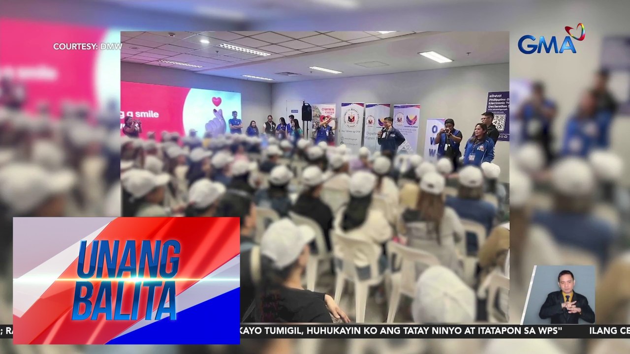 DMW – 76 na OFW mula Lebanon, ligtas na nakauwi sa bansa | Unang Balita