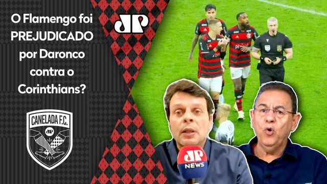ISSO É PALHAÇADA! É UM ABSURDO! O VAR e o Daronco... Flamengo foi PREJUDICADO contra Corinthians?
