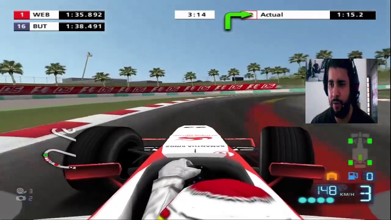 F1 2006 (PS2) | CAMPEONATO MUNDIAL COM YUDI IDE (SUPER AGURI) #formula1 #f1 #ps2