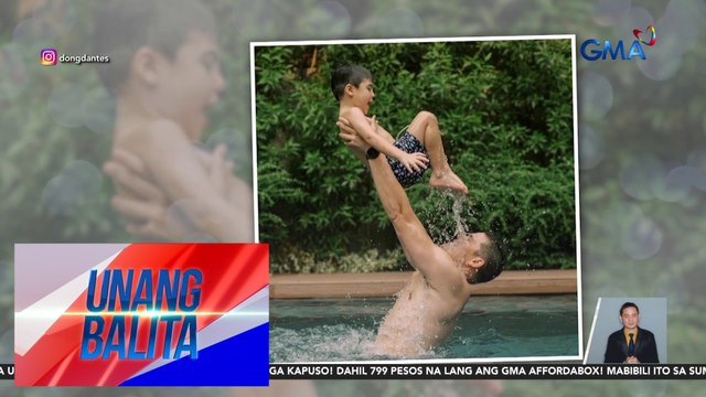 Dingdong Dantes at Sixto, nag-enjoy sa kanilang father and son bonding | Unang Balita