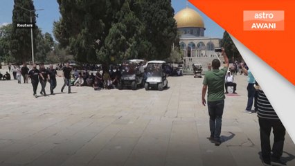 Jordan selar Israel "serbu" perkarangan Masjid Al-Aqsa