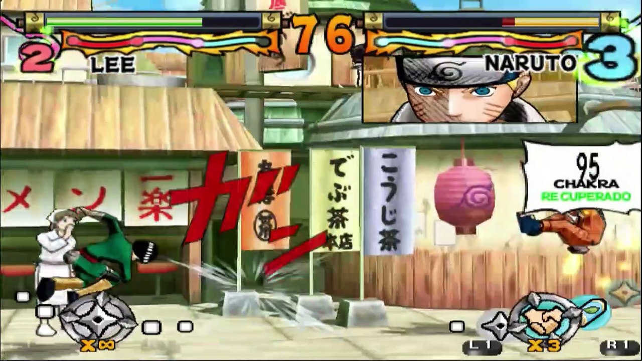 Naruto Ultimate Ninja - 2003 - Saga de ROCK LEE - PS2