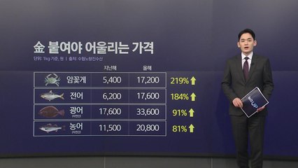사라진 가을 전어...펄펄 끓는 바다에 수산물 가격 '껑충' [앵커리포트] / YTN