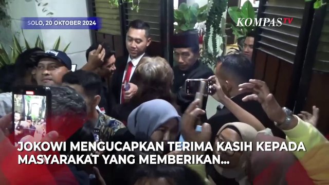 Tanggapan Jokowi Disambut Meriah Warga Saat Pulang ke Solo