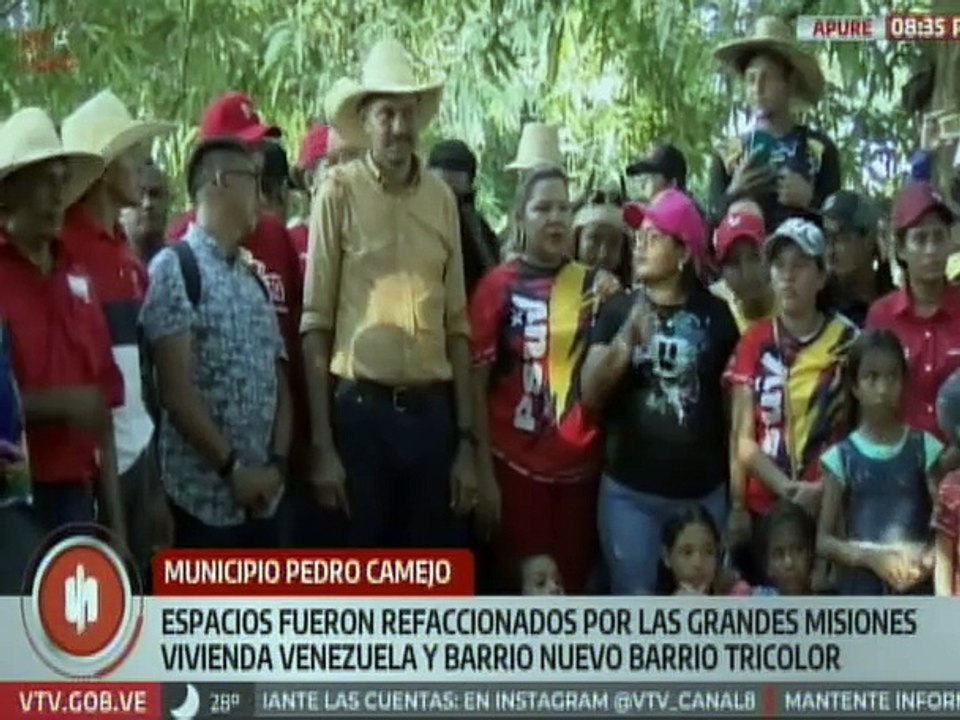 Pueblos Indígenas del estado Apure fueron beneficiados con rehabilitación de viviendas