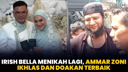Irish Bella Menikah Lagi, Ammar Zoni Ikhlas dan Doakan Terbaik