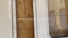 Sinooutput customizable high quality aluminum weathertight marine  door.