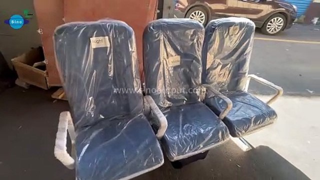 Sinooutput shock-absorbing design boat chair marine seats adjustable arm rests aluminium alloy frame high quality boat passenger seat.