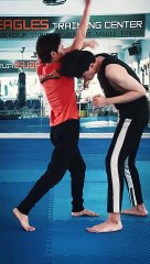 Sometimes, the best way to defend yourself is not to let anyone invade your space