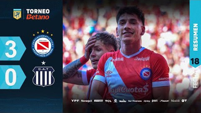 Argentinos Jrs. vs Talleres (3-0) | LPF 2024 | Fecha 18