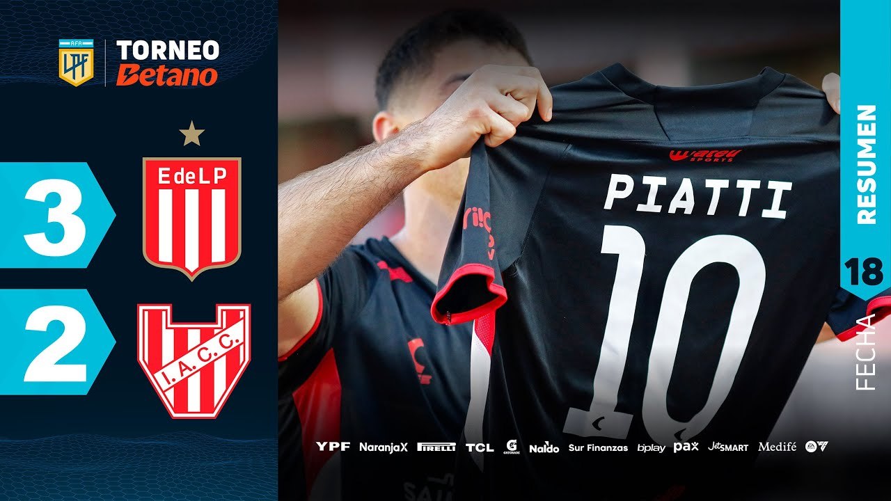Estudiantes vs Instituto (3-2) | LPF 2024 | Fecha 18