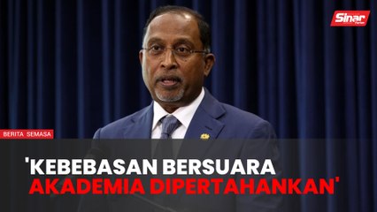 Kebebasan bersuara akademia dipertahankan - Zambry