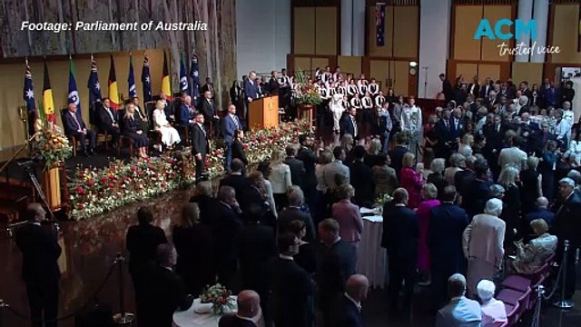 'Not our king': Senator Lidia Thorpe heckles King Charles after Parliament speech