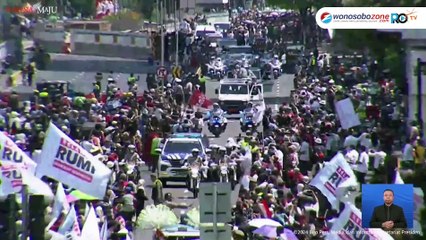 Prabowo Gunakan Mobil Nasional Made in RI ‘Maung’ Menuju Istana Kepresidenan