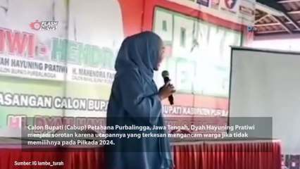 Viral Calon Bupati Purbalingga Ancam Coret Bansos Kalau Pilih Lawannya
