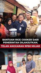 Bantuan Rice Cooker dari Pemerintah Dilanjutkan, Telan Anggaran Rp85 Miliar