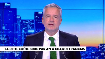 Le billet d'humeur de Romain Desarbres : «La dette coûte 800 euros par an à chaque Français»