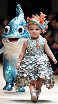 Adorable Baby Fashion Show#cute#fashion#baby#AI#runway#fyp#bebe#viral#赤ちゃん#かわいい#kawaii#베이비패션쇼#fashionshow#catwalk小红书 (1)