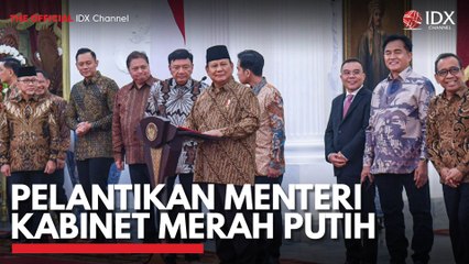 Pelantikan Menteri Kabinet Merah Putih