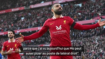 Liverpool - Quand Slot charrie Alexander-Arnold qui a de la concurrence... avec Salah