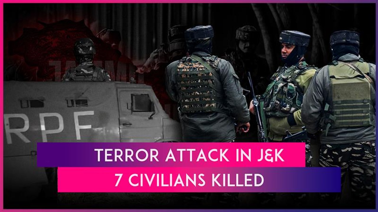 Ganderbal Terror Attack: 7 Including Local Doctor Killed, Operation Launched To Trace Terrorists